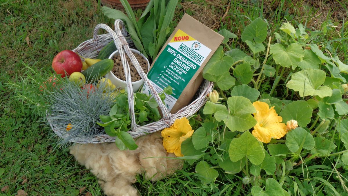 Novo u web trgovini - 100% organsko gnojivo od peletirane vune